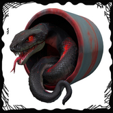 Snake in a Pipe,snake,serpent,Halloween snake,
