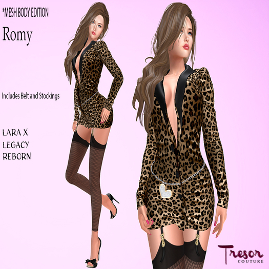 Tresor Couture~ Romy Leopard  **PROMO**