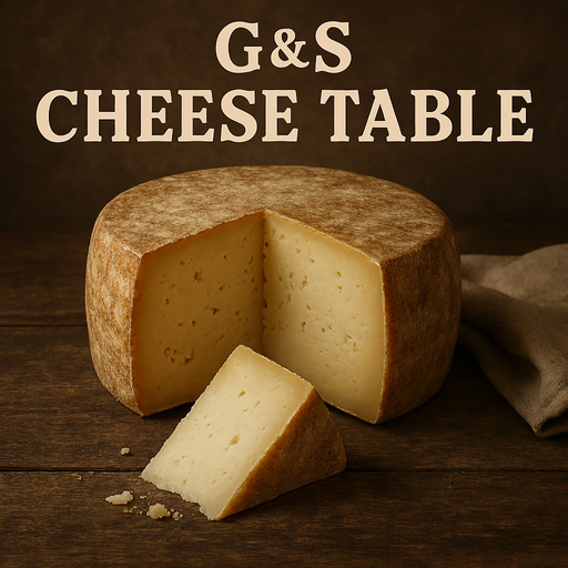 cheese table G&S 