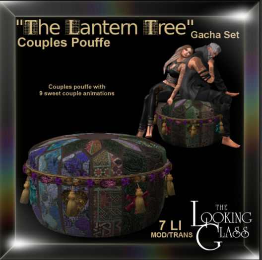 TLG - The Lantern Tree Couples Pouffe