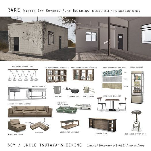 Soy. UTD - Counter table
