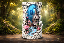 Fantasy Stone Village LED Lamp – Custom Colors & Adjustable Light