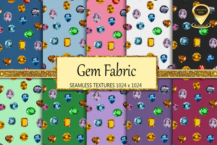 Gem Fabric Textures