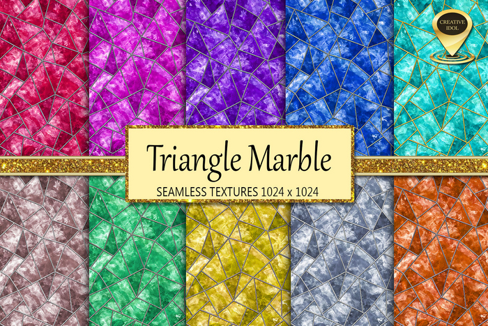 Triangle Marble Textures