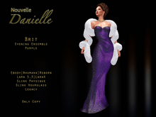 DANIELLE - Brit Evening Ensemble - Purple