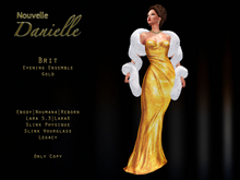 DANIELLE - Brit Evening Ensemble - Gold