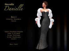 DANIELLE - Brit Evening Ensemble - Black