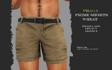 Praga Prime Shorts - Wheat