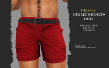 Praga Prime Shorts - Red