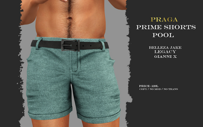 Praga Prime Shorts - Pool