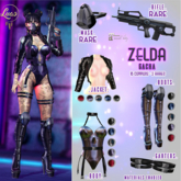 Luas Zelda Body Blue