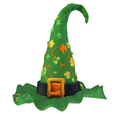 LL stpattyswitchhat102 Full Perm witch wizard hat st saint patrick patty shamrocks holiday accessory