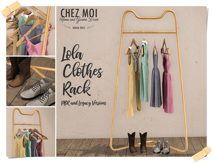 CHEZ MOI Lola Clothes Rack