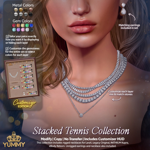 (Yummy) Stacked Tennis Collection 