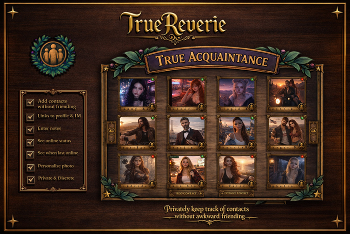 [True Reverie] True Acquaintance (Add)
