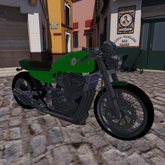 Cafe Racer Motorcycle