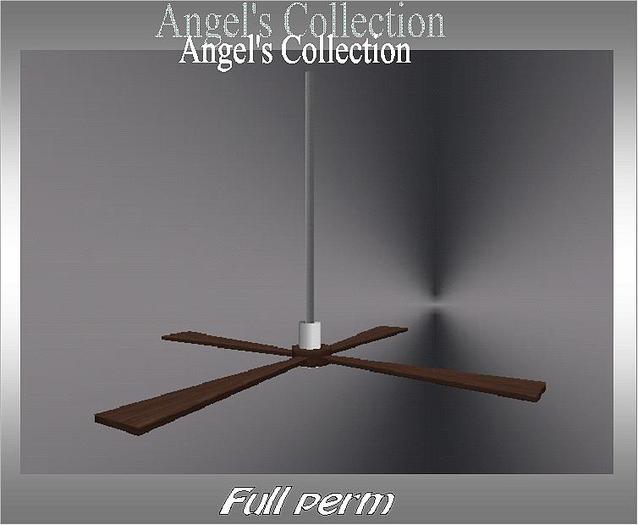 SCULPTED CEILING FAN BOXED - FULL PERM