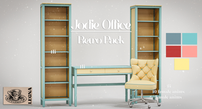 - Legna - Jodie Office Set (Retro Pack)