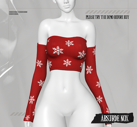 Absurde Nox - Top Seduce // Red_Christmas