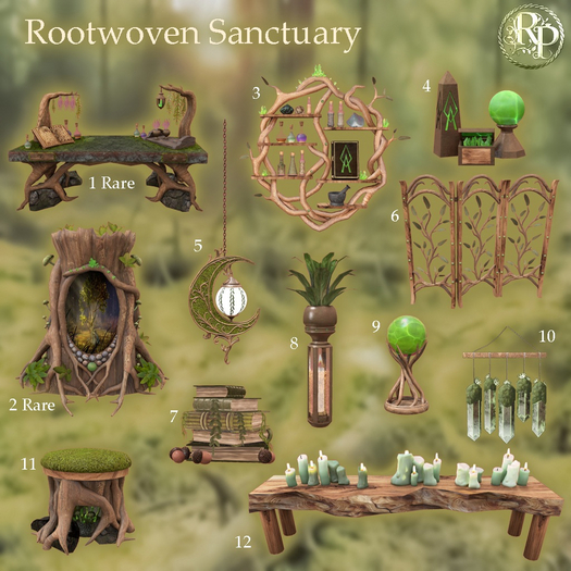 12 (RP) Rootwoven Console Table