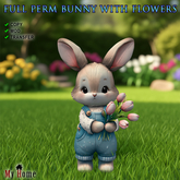 [My Home] Full Perm Bunny with flowers