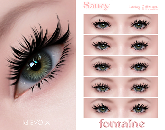 Fontaine Cosmetics - Saucy Lashes Collection