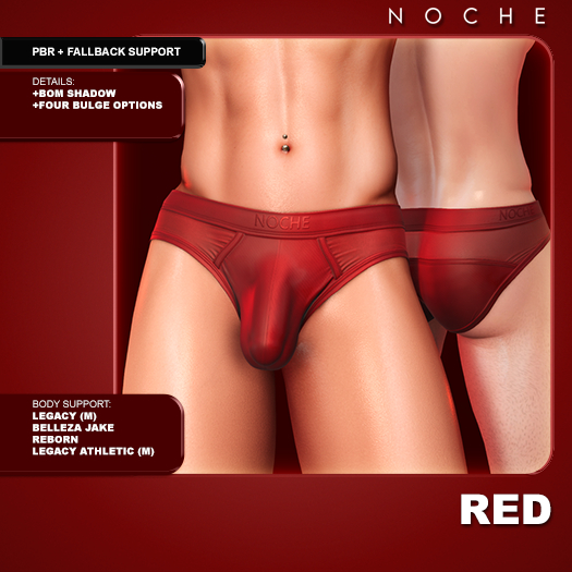 Noche. Franco Brief Red