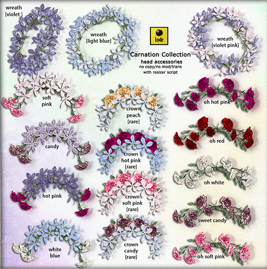 *LODE* Head Accessory - Carnation [oh soft pink]