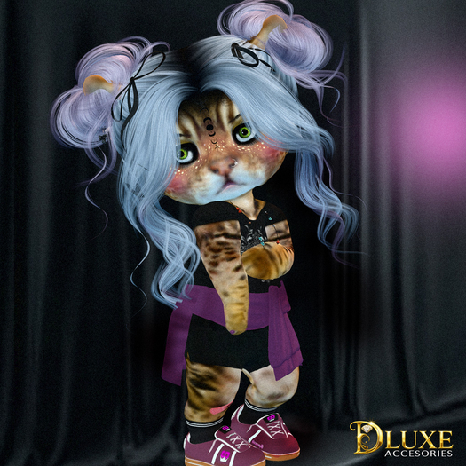 *DLUXE* DINKIES RENO WAIST SWEATER* plum