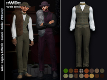 Web Dew :: Suit Harrison - Green-Brown