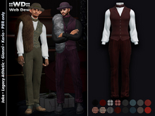 Web Dew :: Suit Harrison - Red-Black