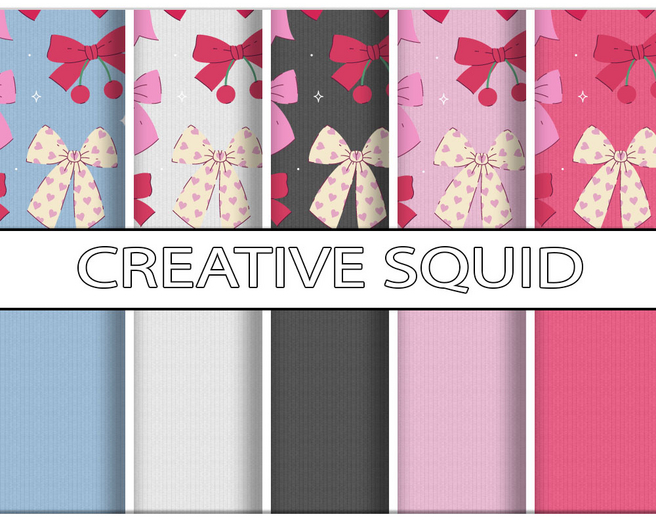 Cherry Bows Textures