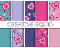 Heart Tumble Textures