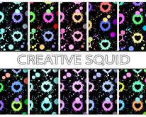 Love Spash Textures