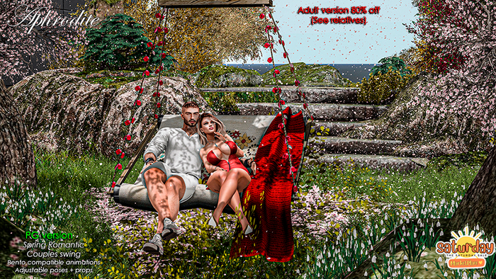 "Valentines" Couple Swing (Boxed, Copy