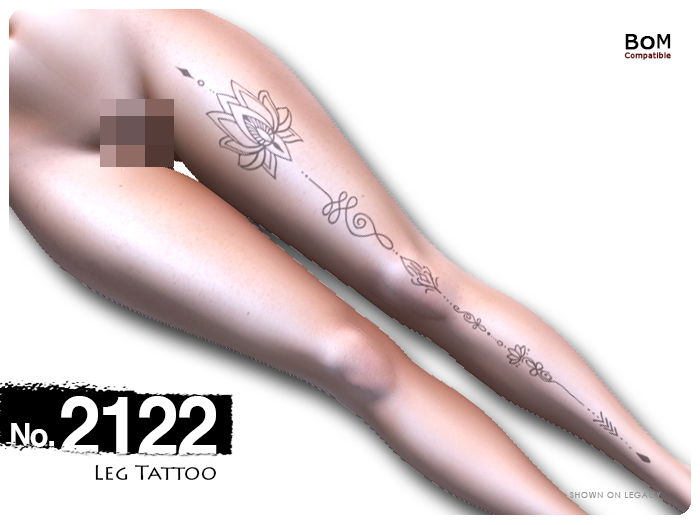 (Leg Tattoo) No.2122