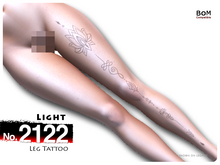 (Leg Tattoo) No.2122 Light