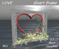 LOVE Heart frame #03