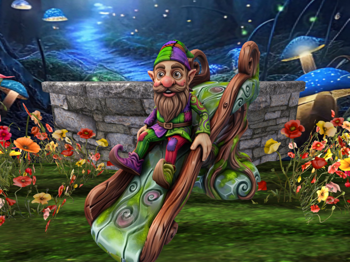 Gnome on Slide FULL PERM