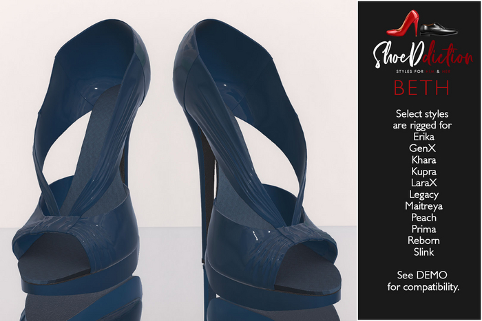 Beth Shoe Blue