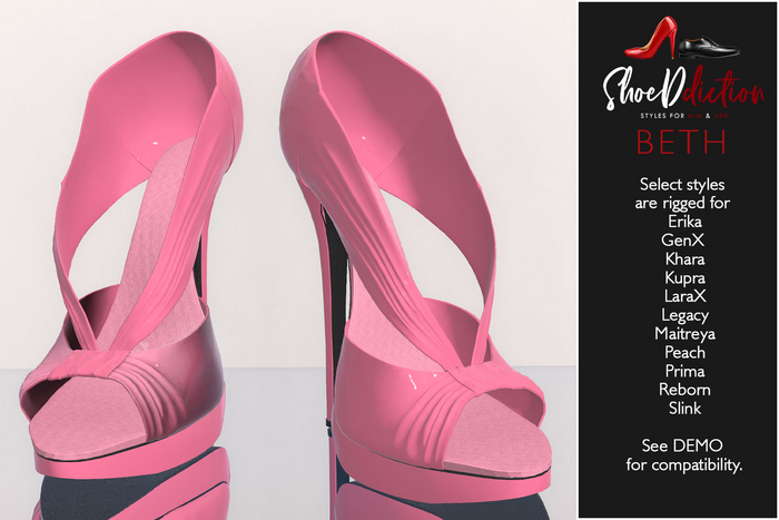 Beth Shoe Pink 