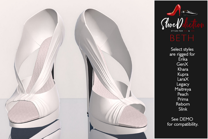 Beth Shoe White