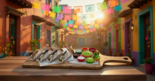 Mexican food board