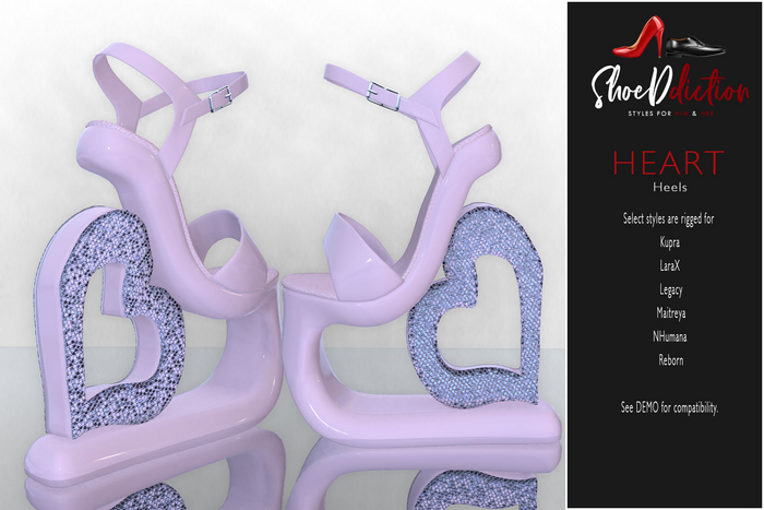 Heart Heels Lilac