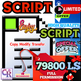 Floating Text Status Display V1 – Full Perm Display Script ( With Notecard of How to Use This Script & its Benefit )