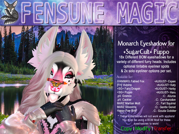 .:FM:. Puppo Monarch Eyeshadow Set