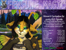 .:FM:. Gremlin Monarch Eyeshadow Set