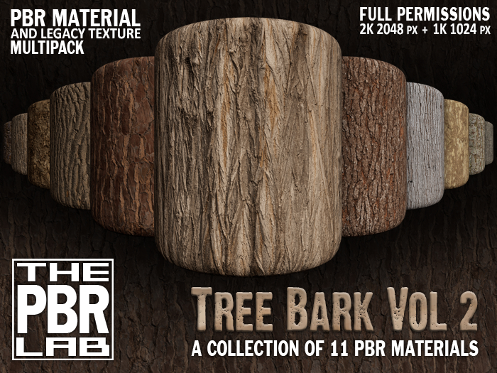 The PBR Lab - Tree Bark Vol 2 Multipack
