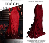 ERSCH - Hilde skirt -blood-
