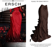 ERSCH - Hilde skirt -choco-